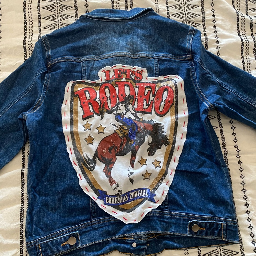 Western jean jacket